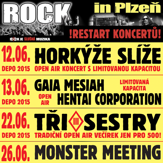 Gaia Mesiah<br>Hentai Corporation<br>Rock in Plzeň