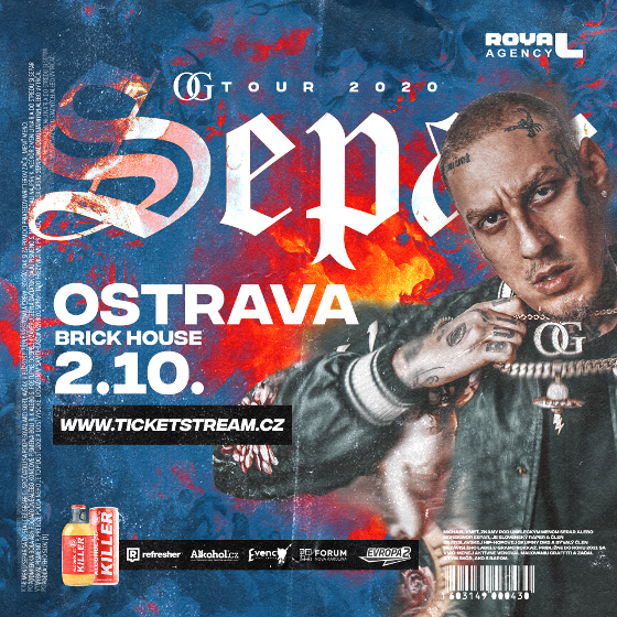 SEPAR OG TOUR- koncert Ostrava -BrickHouse DOV Ostrava