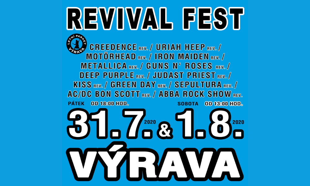 Revival Fest, Letní parket Výrava, Výrava Vstupenky Ticketstream