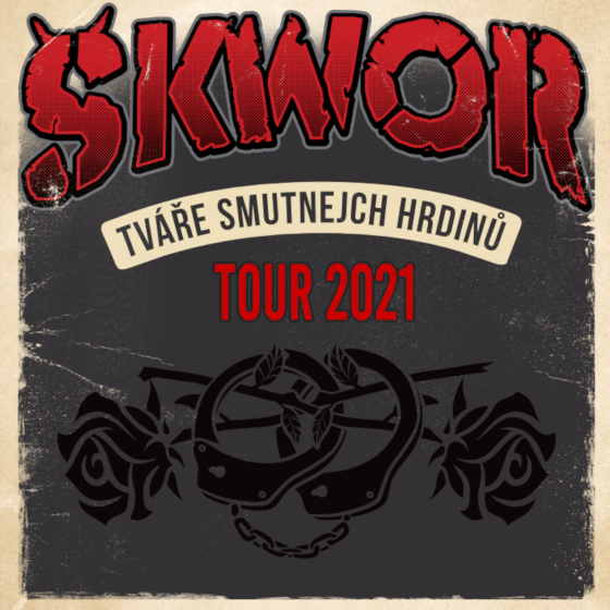 ŠKWOR- TVÁŘE SMUTNEJCH HRDINŮ TOUR- koncert v Ostravě -Slezskoostravský hrad Ostrava