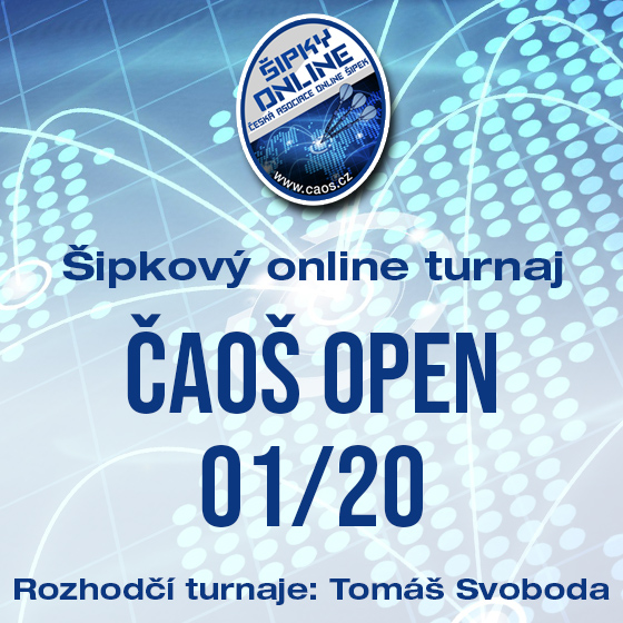 Šipkový turnaj - OPEN ČAOŠ 01/20