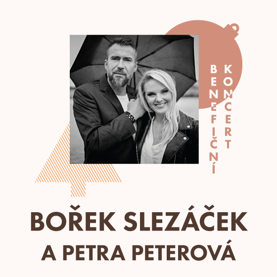 Bořek Slezáček a Petra Peterová<br>Benefiční koncert