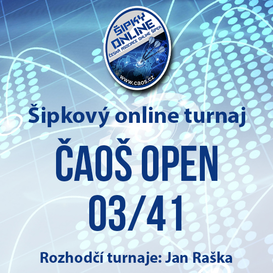 Šipkový turnaj - OPEN ČAOŠ 03/41
