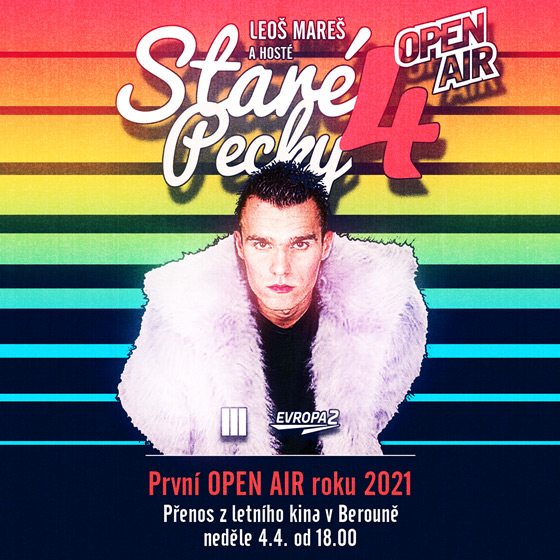 Leoš Mareš<br>Staré Pecky 4 - přenos z Berouna<br>První OPEN AIR sezóny