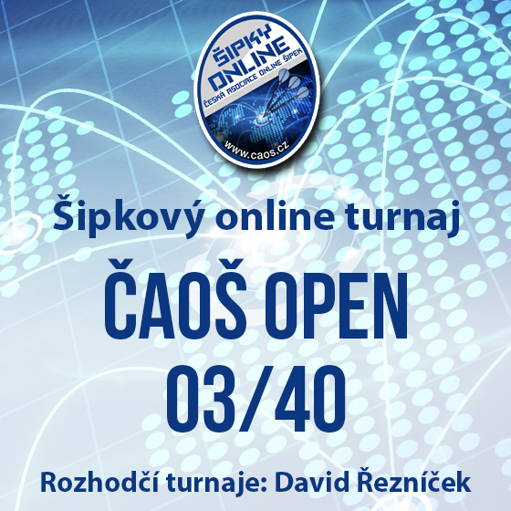 Šipkový turnaj - OPEN ČAOŠ 03/40