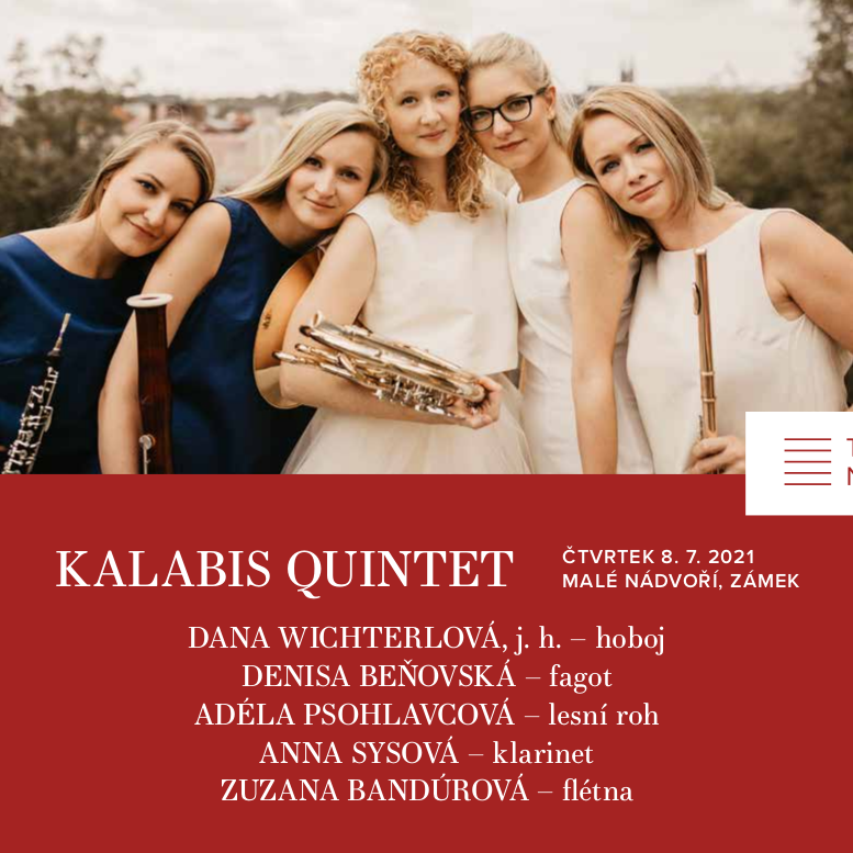 Kalabis Quintet<br>18. ročník MHF Třeboňská nocturna