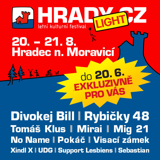 HRADY CZ - LIGHT/LETNÍ KULTURNÍ FESTIVAL/- Hradec nad Moravicí -Hradec nad Moravicí Hradec nad Moravicí