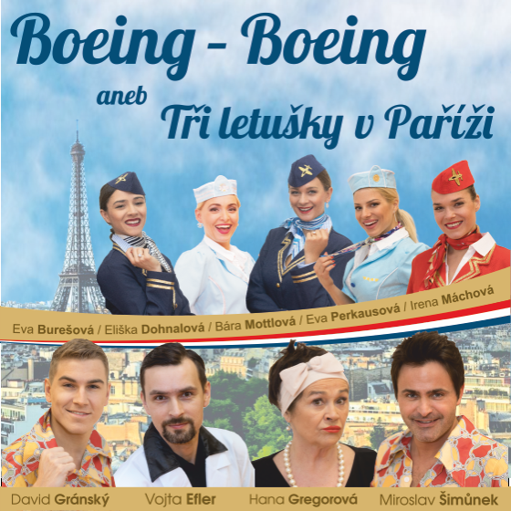 Boeing - Boeing aneb Tři letušky v Paříži