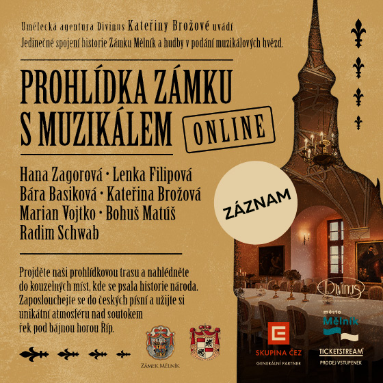 Prohlídka zámku Mělník s muzikálem/ZÁZNAM/- ČR -Livestream ČR