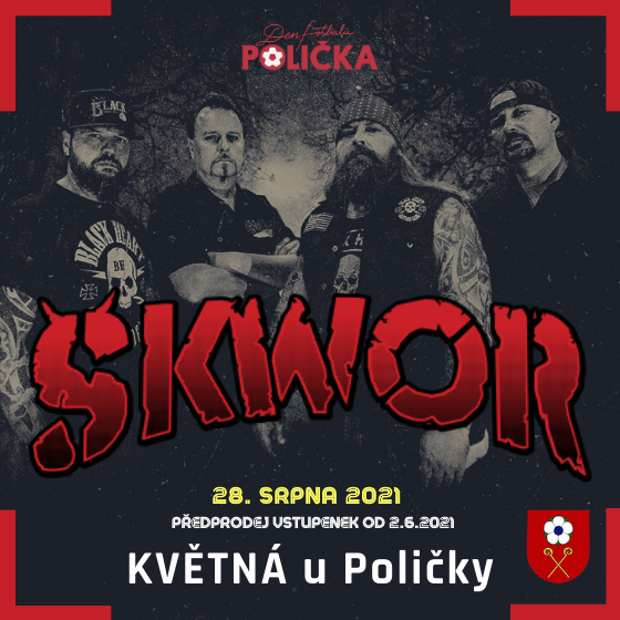 ŠKWOR- OPEN AIR TOUR 2021- a hosté- koncert Květná u Poličky -Hasičský areál Květná u Poličky