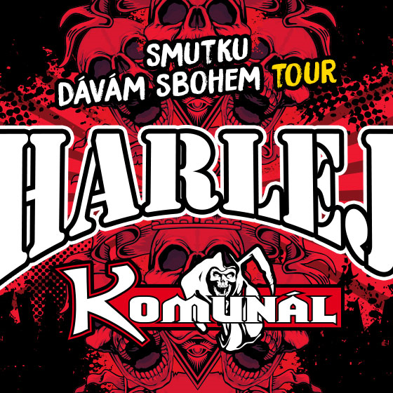 HARLEJ + KOMUNÁL- SMUTKU DÁVÁM SBOHEM TOUR- koncert Blansko -Dělnický dům Blansko Blansko HARLEJ + KOMUNÁL- SMUTKU DÁVÁM SBOHEM TOUR- koncert Blansko -Dělnický dům Blansko Blansko