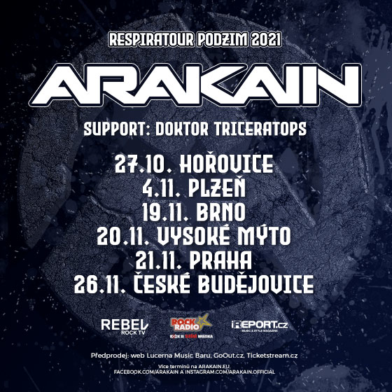 Arakain<br>Respiratour podzim 2021