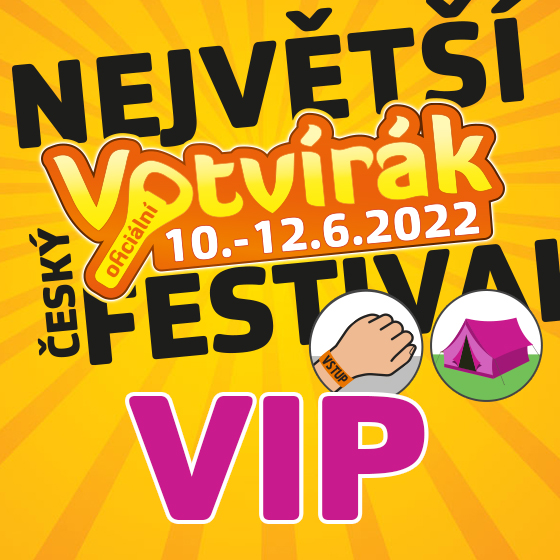 Festival Votvírák<br><b><font color=red>Klubová karta VIP</font></b>