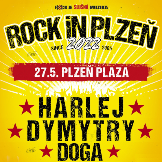 ROCK in Plzeň<br>Harlej + Dymytry + Doga