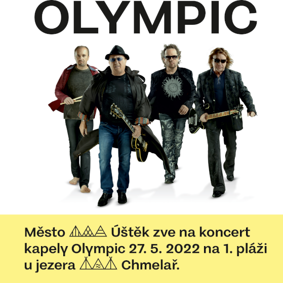 Koncert skupiny OLYMPIC- Úštěk -Jezero Chmelař Úštěk Úštěk