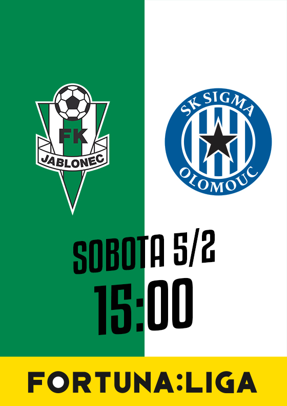 FK Jablonec vs. SK Sigma Olomouc