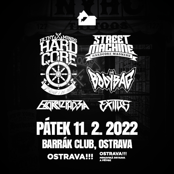 Streetmachine, Filthy Minds<br>Exorcizphobia, Exitus, The Bodybag