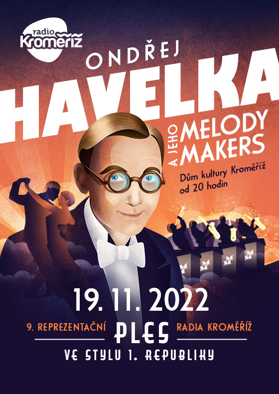 PLES Radia Kroměříž<br>Ondřej Havelka a Melody Makers