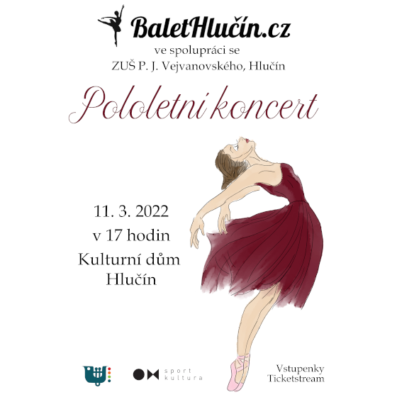 Pololetní koncert Balet Hlučín