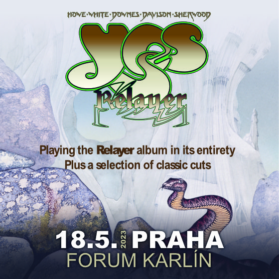 Koncert YES v Praze 2023- THE ALBUM SERIES 2020 TOUR -Forum Karlín Praha