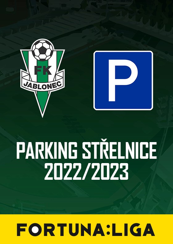 Parking FK Jablonec<br>Sezóna 2022/2023