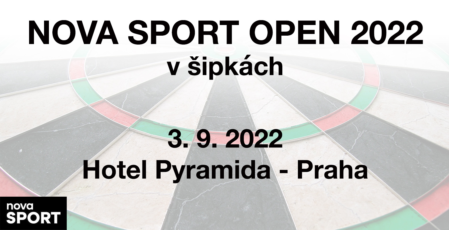 Nova Sport Open 2022, Hotel Pyramida, Praha Vstupenky Ticketstream