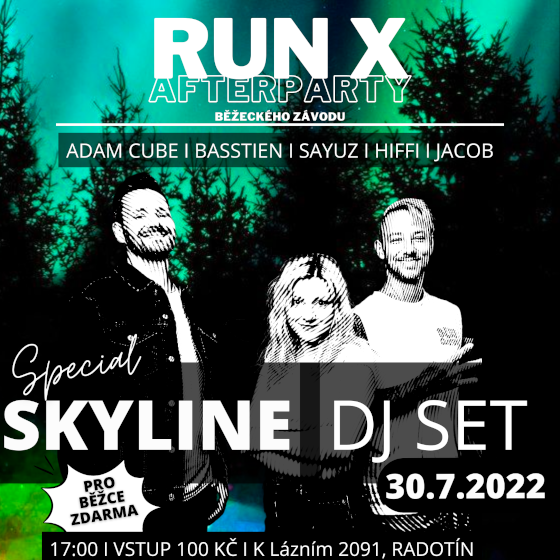 RunX Afterparty<br>Skyline DJ Set