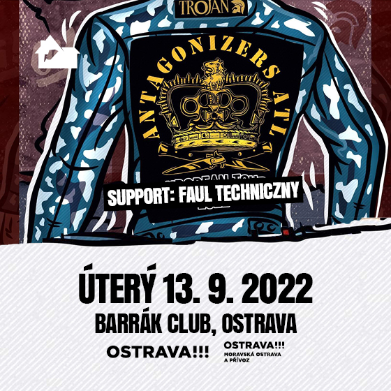 ANTAGONIZERS ATL/FAUL TECHNICZNY/- Ostrava -Barrák Music Club Ostrava