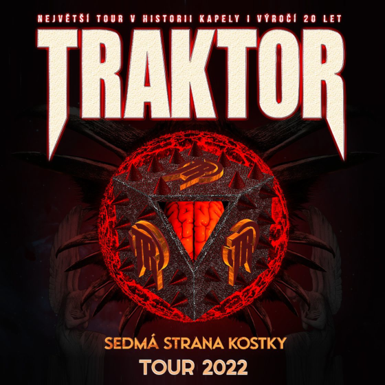TRAKTOR- koncert Pardubice- SEDMÁ STRANA KOSTKY tour 2022 -Ideon Pardubice