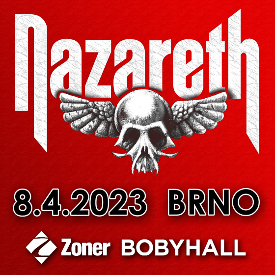 NAZARETH- koncert v Brně 2023 -Zoner Bobyhall Brno