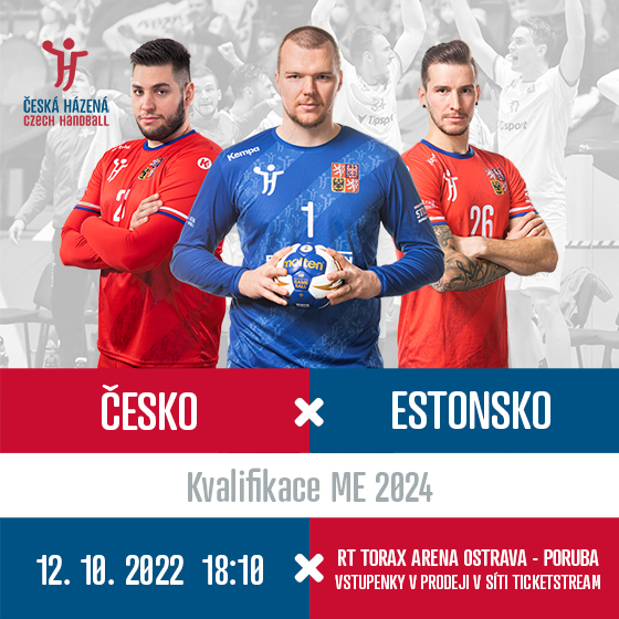 Česká republika - Estonsko/Kvalifikace Mistrovství Evropy/Házená - muži- Ostrava -RT TORAX ARENA (zimní stadion SAREZA) Ostrava