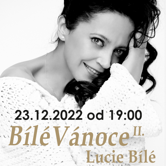 Koncert Lucie Bílé- Kolín- Bílé Vánoce Lucie Bílé -Městský společenský dům v Kolíně Kolín