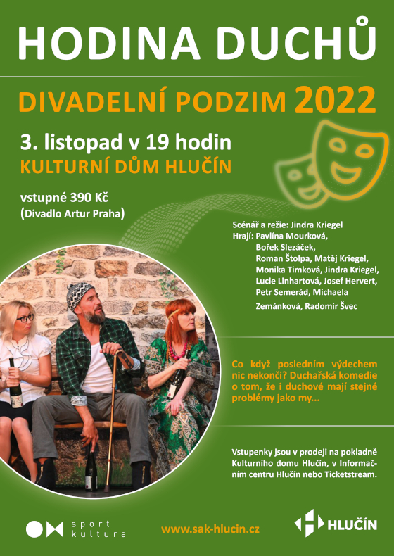 Divadelní podzim 2022: Hodina duchů<br>Divadlo Artur Praha