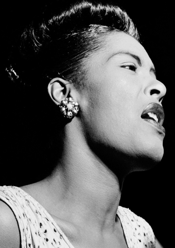 Tribute to world legends<br>Billie Holiday