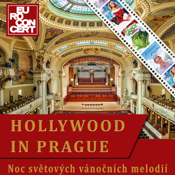 Noc světových vánočních melodií- Hollywood in Prague- vánoční koncert Praha -Obecní Dům Praha