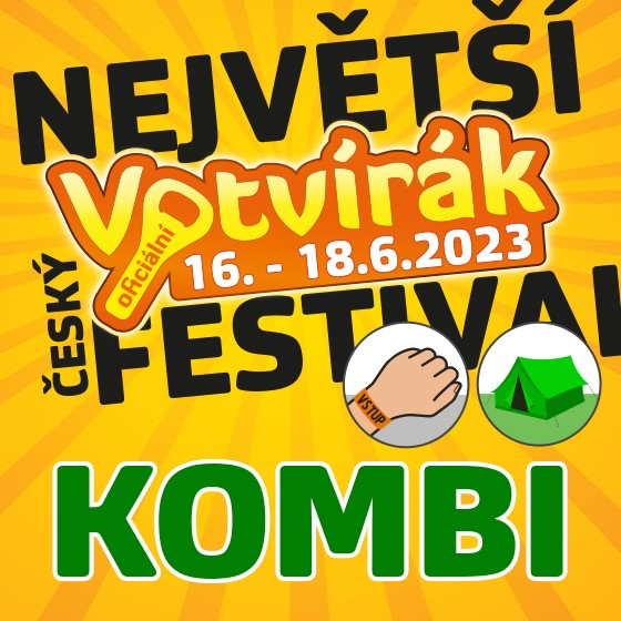 Festival Votvírák<br><b><font color=red>Klubová karta Kombi</font></b>