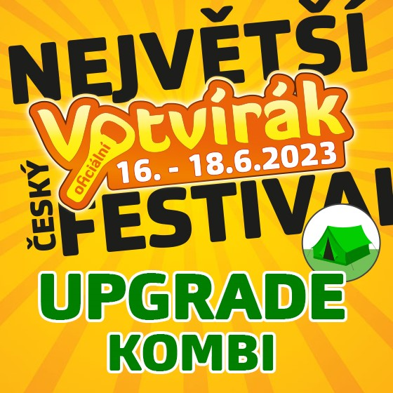 Festival Votvírák<br><b><font color=red>Upgrade Kombi</font></b>