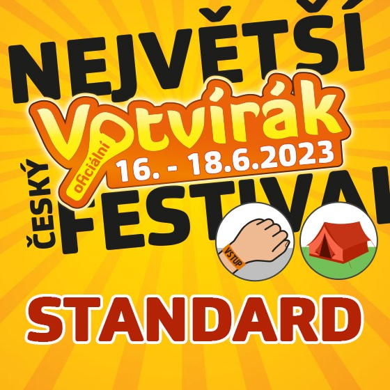 Festival Votvírák<br><b><font color=red>Klubová karta Standard</font></b>