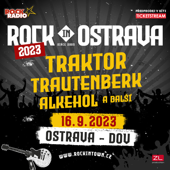 ROCK IN OSTRAVA 2023- festival Ostrava- Traktor, Trautenberk, Alkehol -Dolní oblast Vítkovice Ostrava