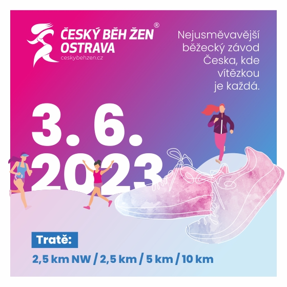 ČESKÝ BĚH ŽEN 2023- Ostrava -Ostrava ČR