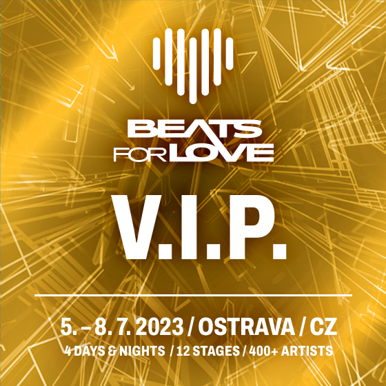 BEATS FOR LOVEV.I.P. 1 DEN- Ostrava -Dolní oblast Vítkovice Ostrava
