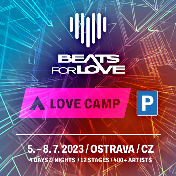 LOVE CAMP/PARKING 1 AUTO/- Ostrava -Slezskoostravský hrad Ostrava