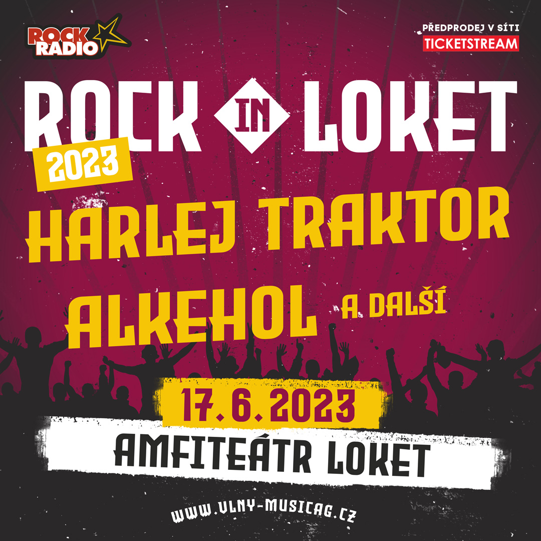 ROCK IN LOKET 2023- festival Loket nad Ohří- Alkehol, Harlej, Traktor -Přírodní amfiteátr Loket nad Ohří Loket nad Ohří