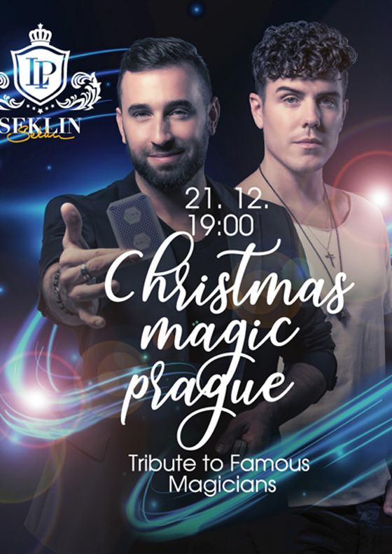 Magické vánoce v Praze<br>pocta slavným kouzelníkům