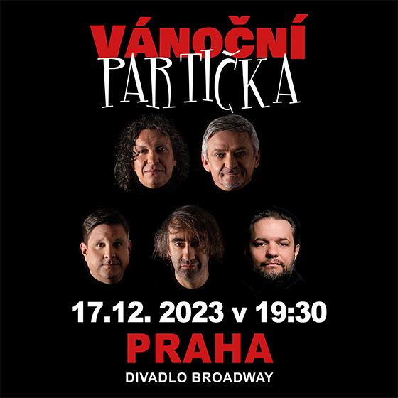 VÁNOČNÍ PARTIČKA- Praha -Divadlo Broadway Praha