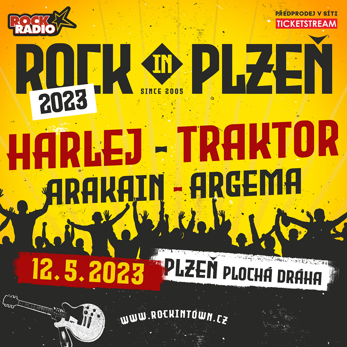 Rock In Plzeň I., Plochá dráha, Plzeň Vstupenky Ticketstream