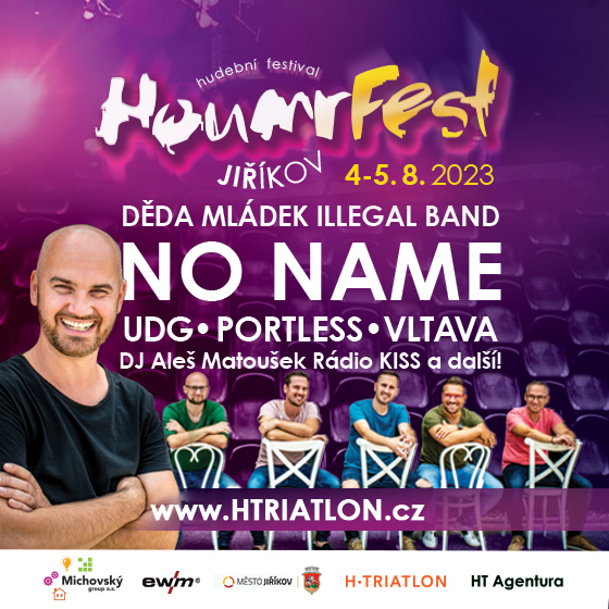 HoumrFest- Jiříkov- No Name, Děda Mládek Illegal Band, UDG, Kabát Revival -Areál TJ Spartak Jiříkov