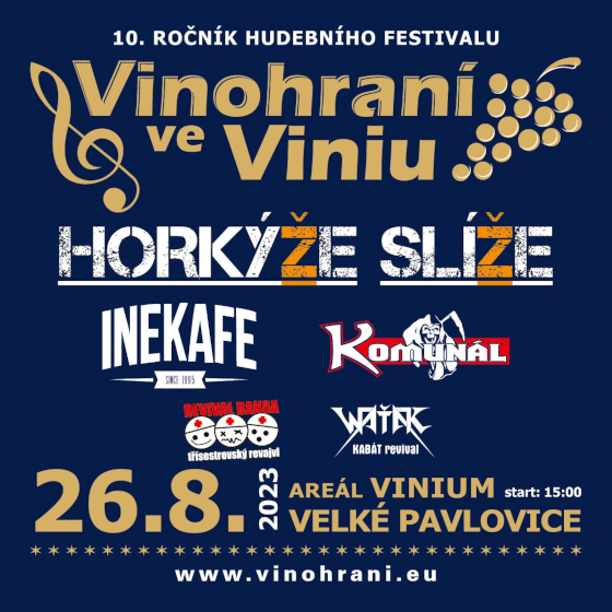 Vinohraní ve Viniu<br>10. ročník hudebního festivalu