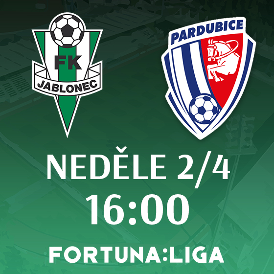 FK Jablonec vs. FK Pardubice<br>Sezóna 2022/2023<br>Fortuna:Liga