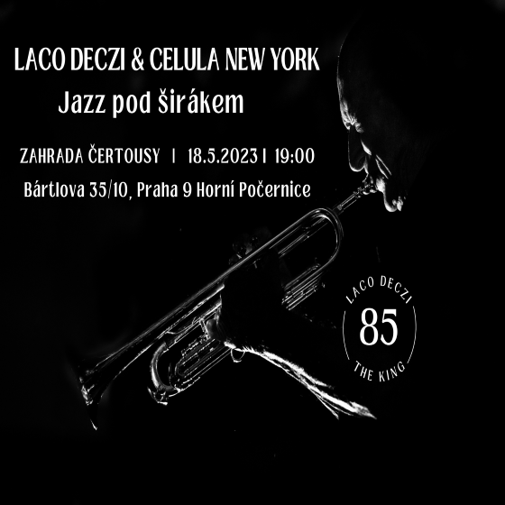 Laco Deczi & Celula New York/Jazz pod širákem/- Praha -Hotel Čertousy Praha